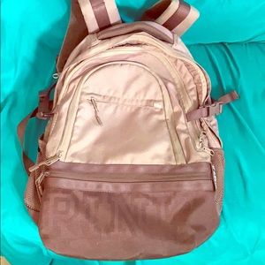 Pink back pack